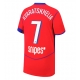Paris Saint-Germain Khvicha Kvaratskhelia #7 Rezervni Dres 2025-26 Kratak Rukav